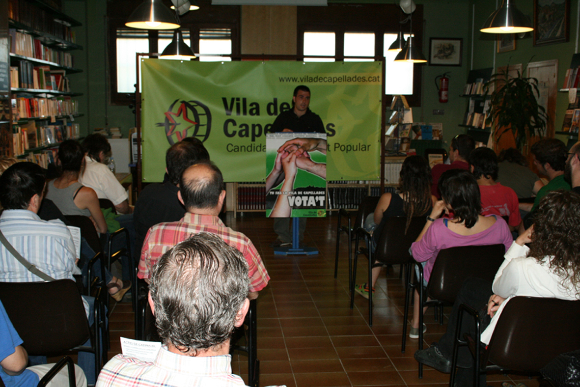 Crònica del primer acte de campanya de Vila de Capellades