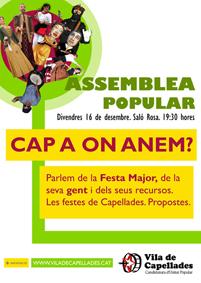 Nova Assemblea Popular de Vila de Capellades - Candidatura d’Unitat Popular
